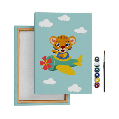 Pilot Kaplan Dubi - 25x35cm - Boyama Tablo