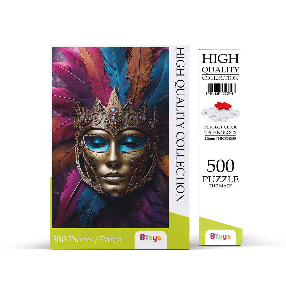 Maske - 500 Parça