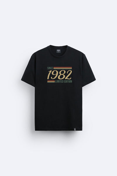 90's baskılı regular tişört