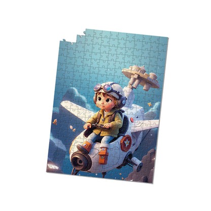 Eğlenceli Taşıtlar - 260 Parça Puzzle