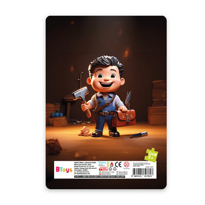 Tesisatçı Can - 24 Parça Frame Puzzle