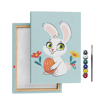 Akıllı Tavşan Rubi - 25x35cm - Boyama Tablo