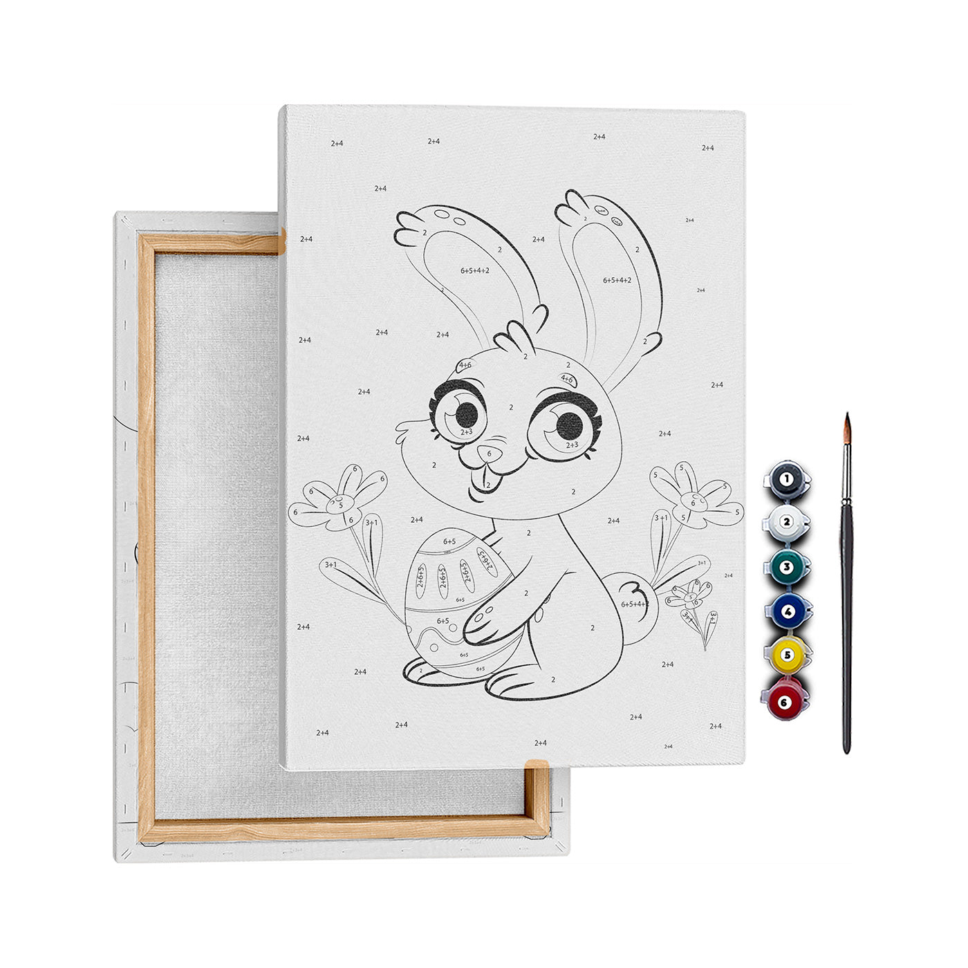 Akıllı Tavşan Rubi - 25x35cm - Boyama Tablo