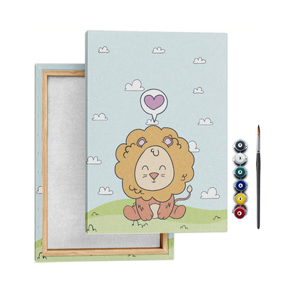 BToys Aslan - 25x35cm - Boyama Tablo