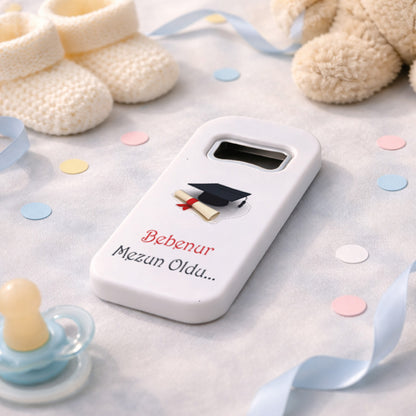 Kişiye Özel Mezuniyet Açacak Magnet | Anaokulu Mezuniyet Hediyelik