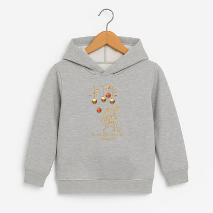 Happy New Year 2026 Yazılı Çocuk Sweatshirt – Yılbaşı Özel