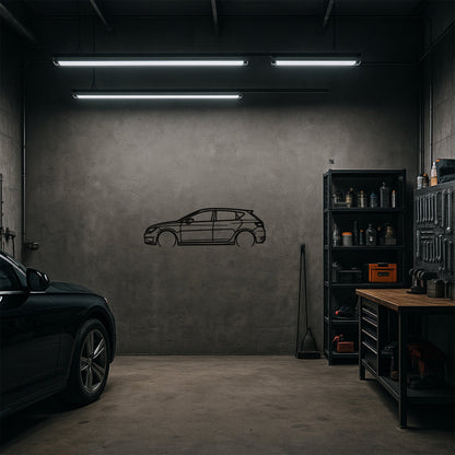 Seat Leon TSI Metal Duvar Tablosu Şehirli ve Sportif Dekorasyon
