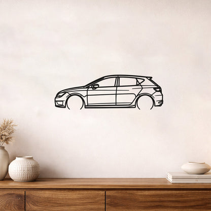 Seat Leon TSI Metal Duvar Tablosu Şehirli ve Sportif Dekorasyon
