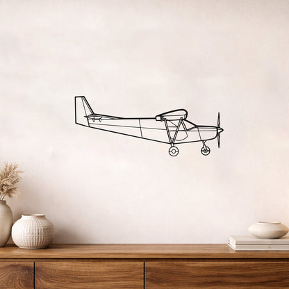 Zenith CH701 STOL Uçak Metal Duvar Tablosu Havacılık Tutkunlarına Özel