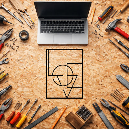 Geometrik Soyut Sanat Metal Duvar Tablosu Modern Ofis Dekoru