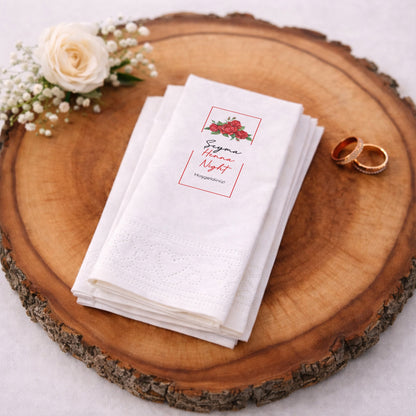 Şeyma Henna Night Temalı Kına Gecesi Baskılı Peçete