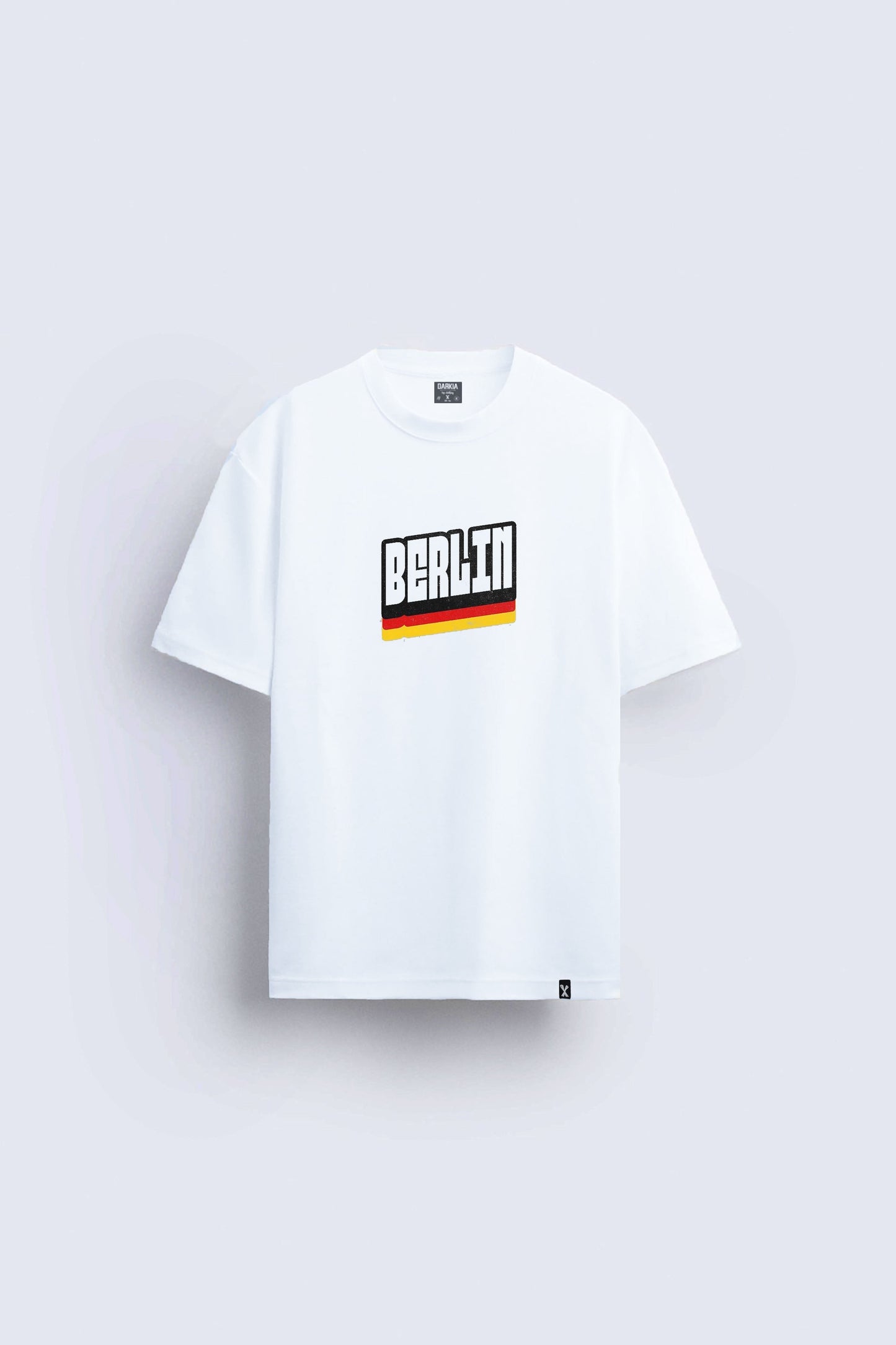 Berlin baskılı regular tişört
