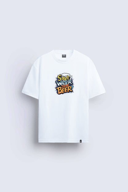 Beer baskılı regular tişört