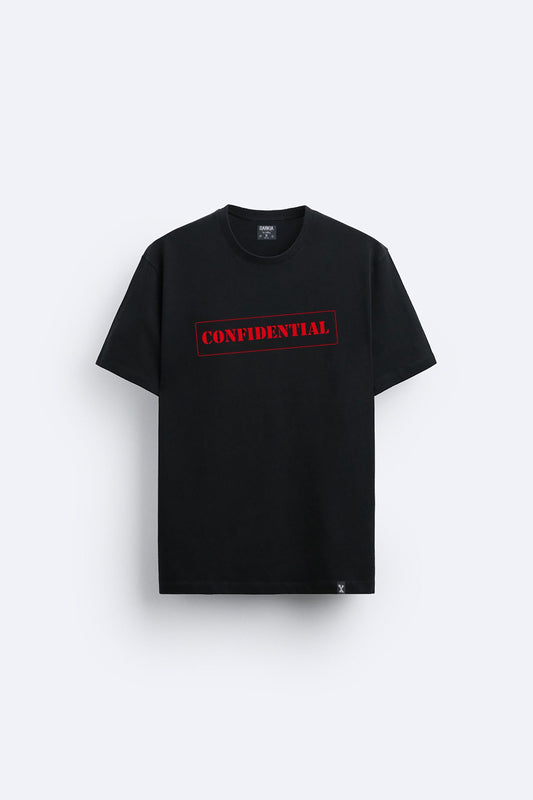 Minimal baskılı regular tişört