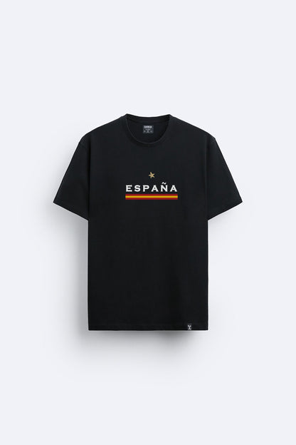İspanya baskılı regular tişört