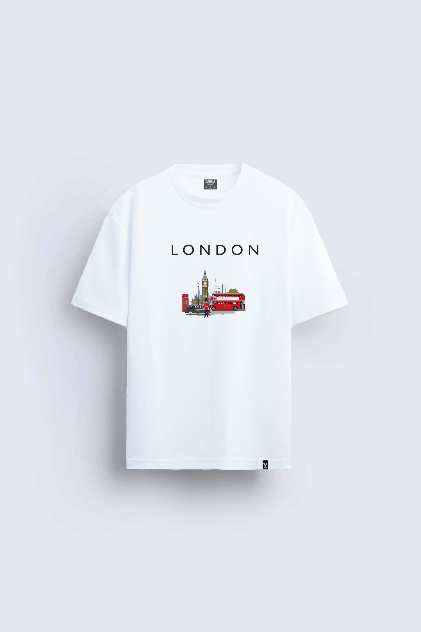 London baskılı regular tişört