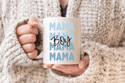Anneler Günü Hediye MOTHER MOM MAMA baskılı porselen kupa bardak