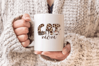 Anneler Günü Hediye MOTHER MOM MAMA baskılı porselen kupa bardak