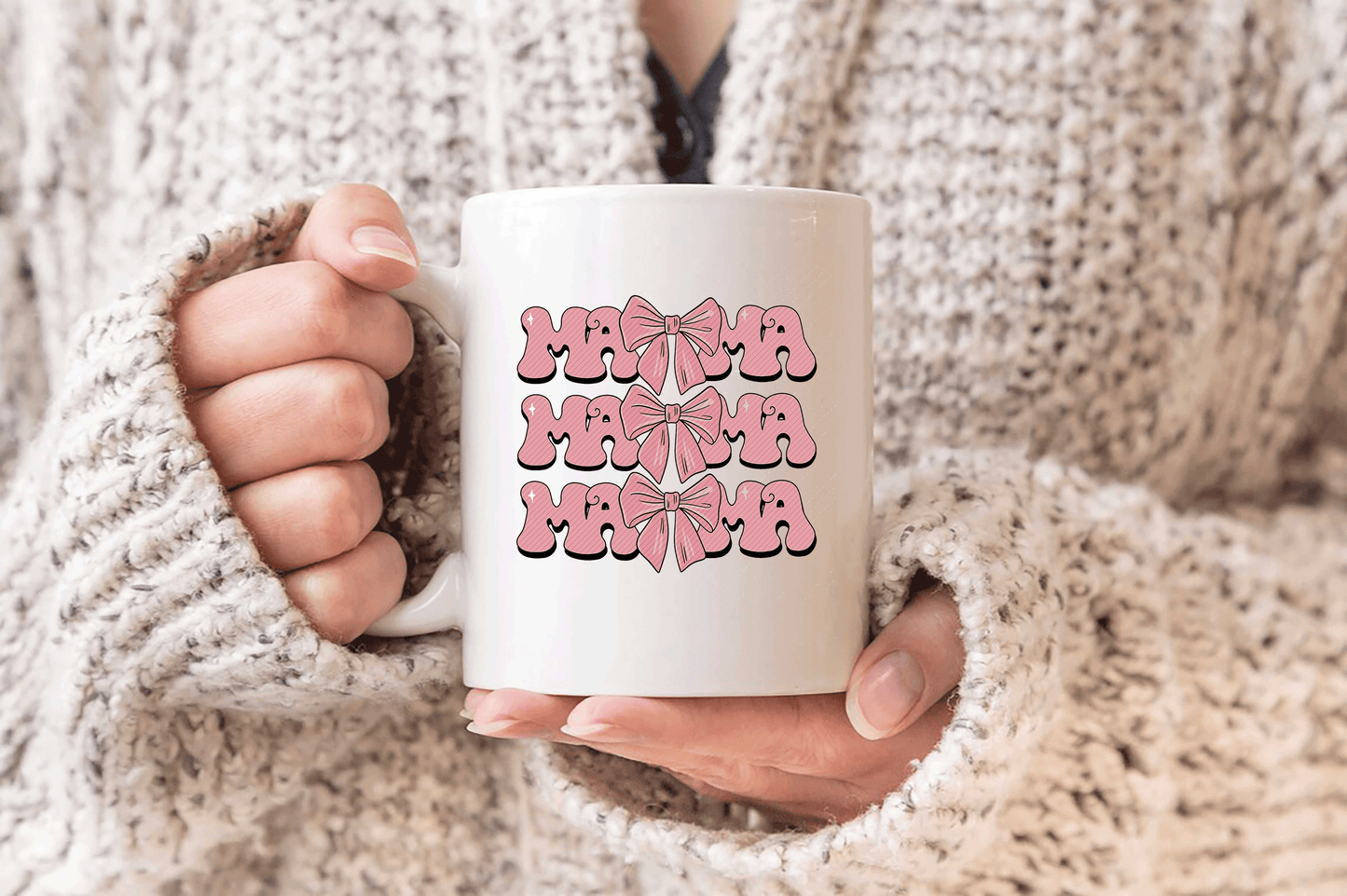 Anneler Günü Hediye MOTHER MOM MAMA baskılı porselen kupa bardak